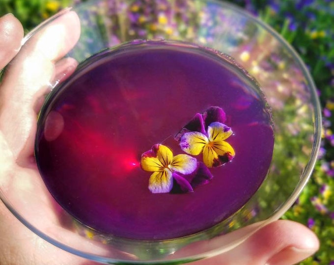 Blue Butterfly Pea Flower Loose Leaf Tea, all natural color changing magical teas,organic artisan gourmet caffeine free herbal tea drink mix