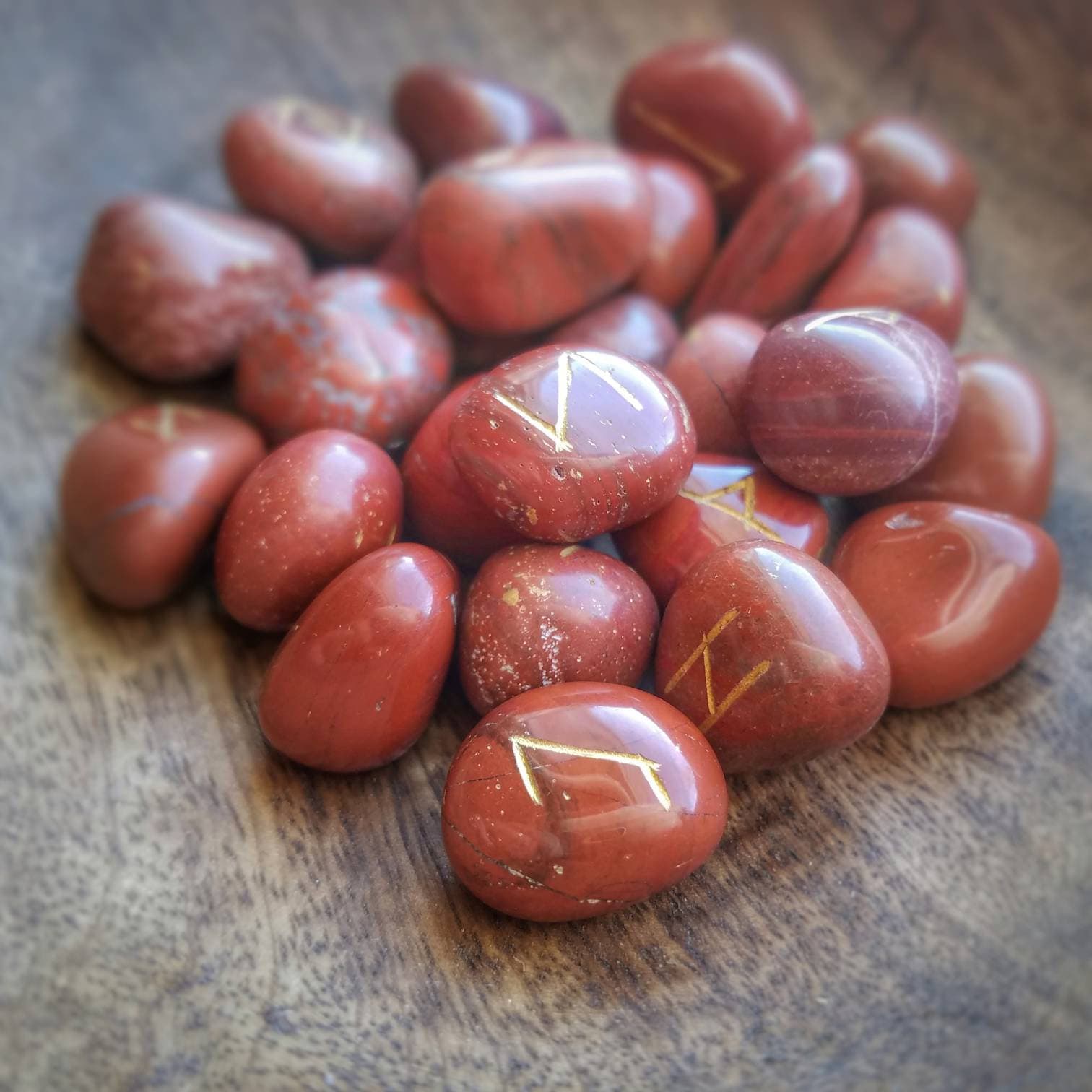 Moss Agate Rune Stones, Spiritual Stones, Rune Stone Symbols, Rune