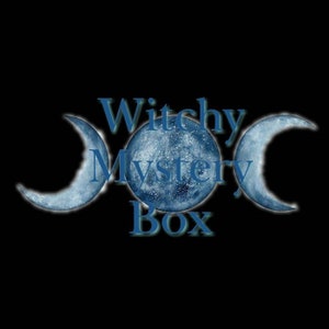 Witch Mystery Box Surprise Bag, Spell Kit Sampler Starter Set, Wicca Rituals Pagan Altar Supplies, Crystal Witch Grab Bag, Green Witch Alter