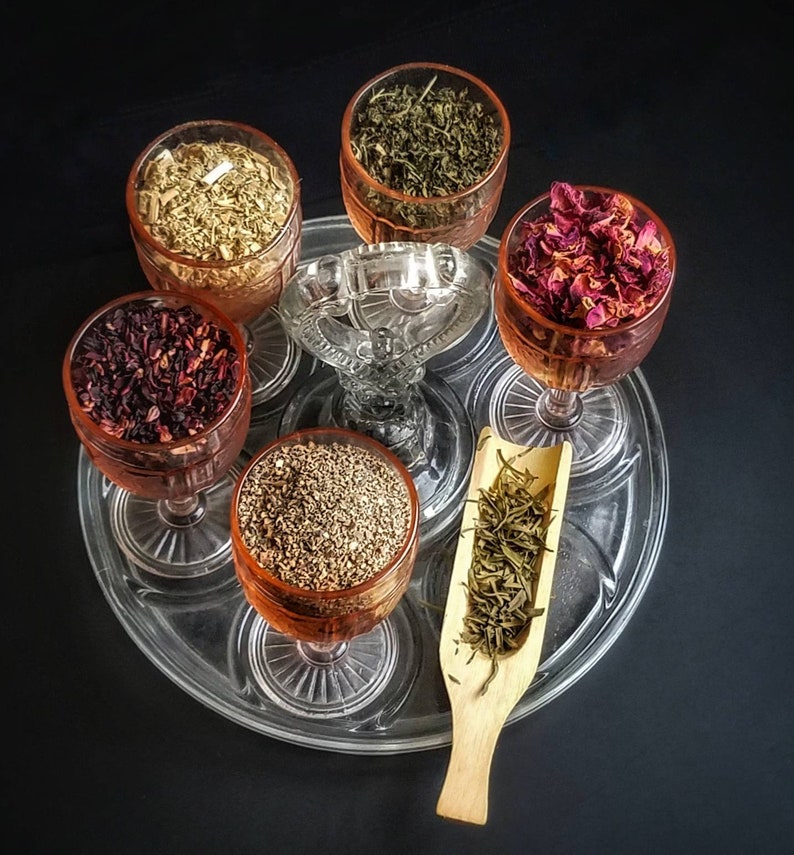 Kitchen Witch Herb Sampler Apothecary Starter Kit Herbalism Etsy