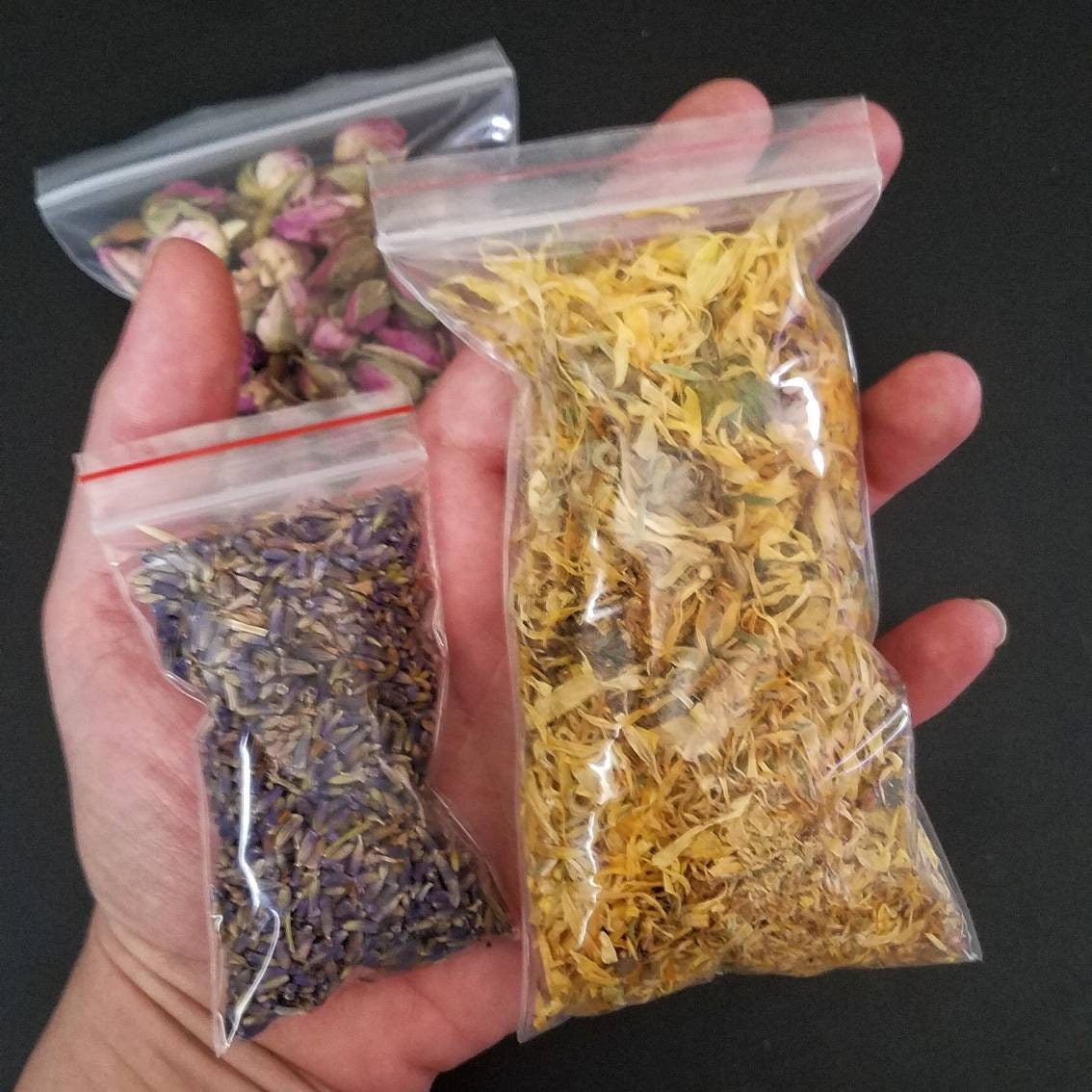 Apothecary Starter Kit Dried Herb Sampler Herbalism Ritual Wild