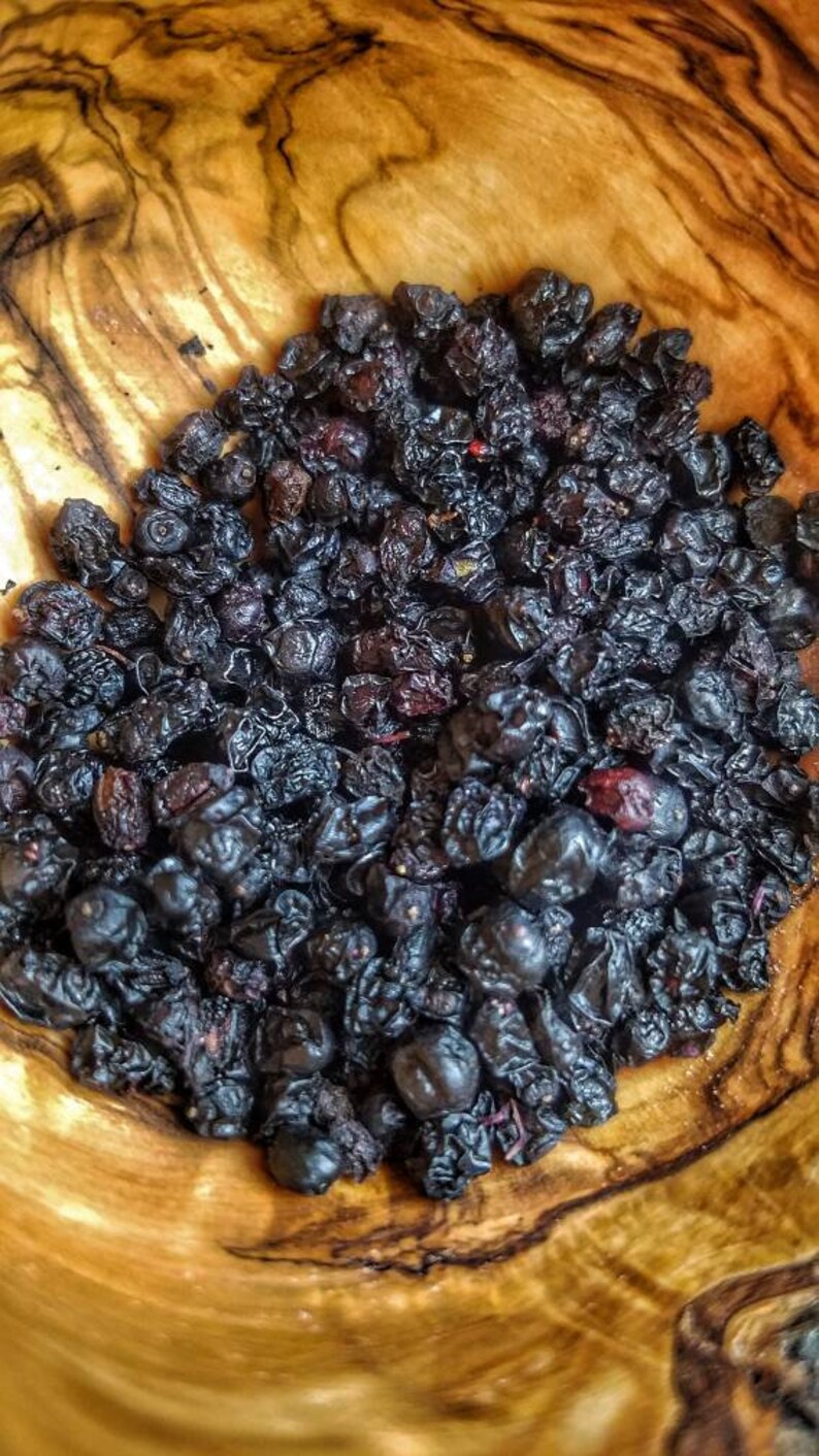 Og Dried Elderberries bulk organic black elderberries Etsy