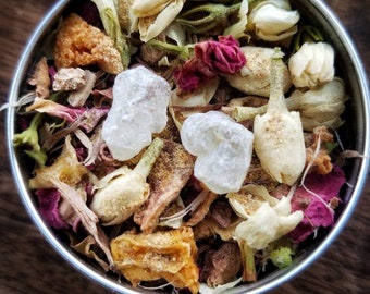 Ostara Spring Equinox Sabbat Ritual Kit, Herbal Offerings, Anointing Oils, Travel Altar