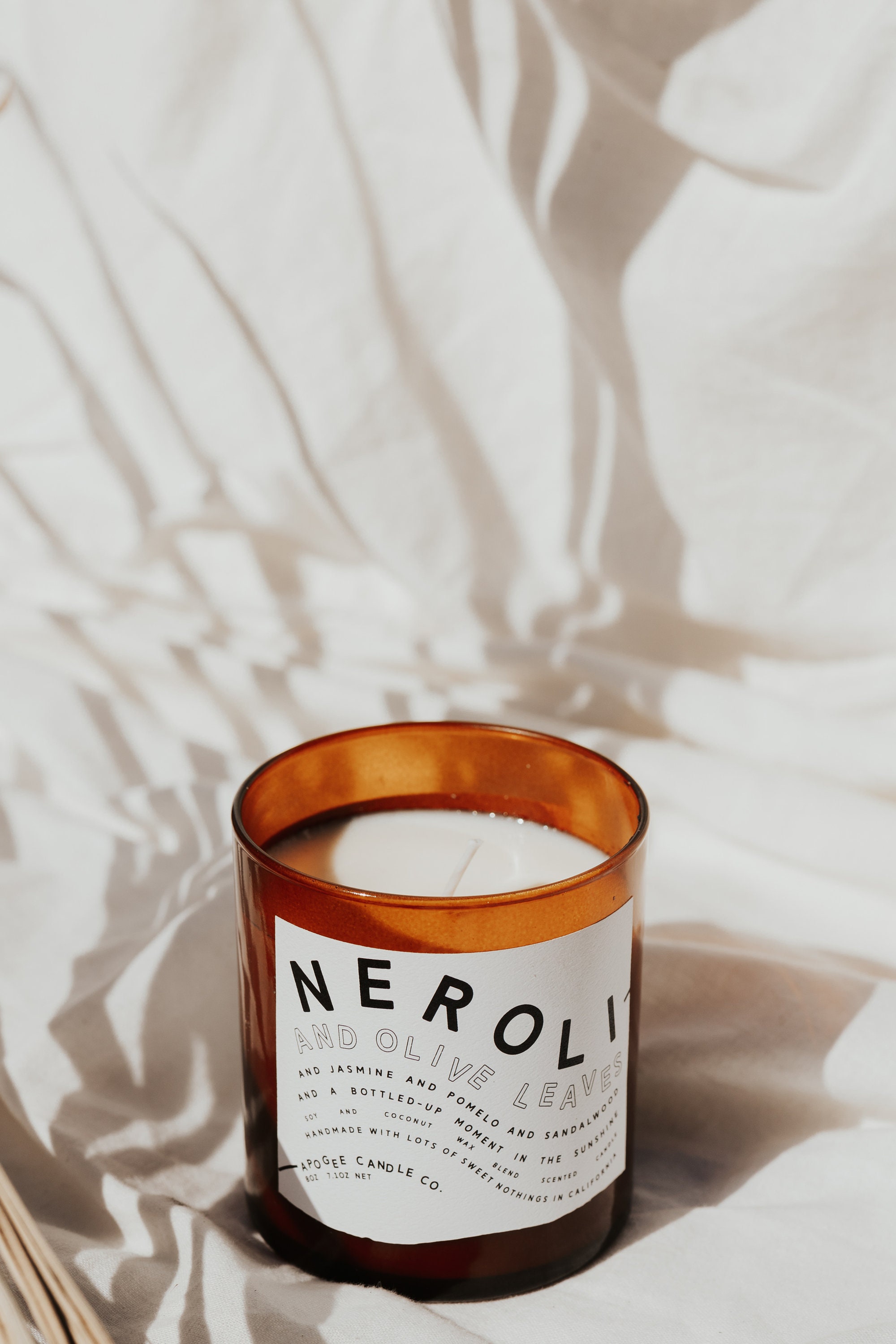 olive leaf + neroli | soy and coconut wax candle