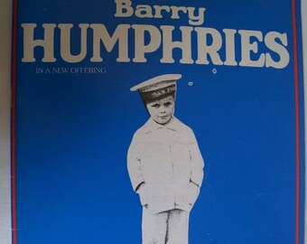 Collectable Scarce Vintage Show Program-Isn't It Pathetic.. - Barry Humphries