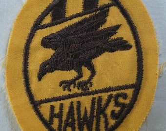 Hawthorn Hawks - Vintage - VFL - Scarce - Hawks Cloth Patch.