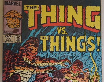 Classic Marvel Comic-Scarce Vintage 1984 Issue The Thing vs The Things