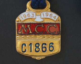 Cricket - Vintage - 1963 - MCC - Country - Melbourne Cricket Club Member's Badge