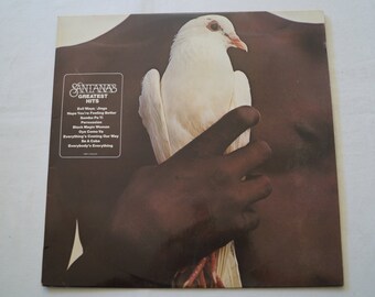 Collectable - Vintage 1974 - Classic Rock and Roll History Vinyl LP Record - Santana's - Greatest Hits