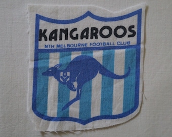 North Melbourne Kangaroos AFL-VFL Football VFL Era Roos Sew On Cloth Team Patch