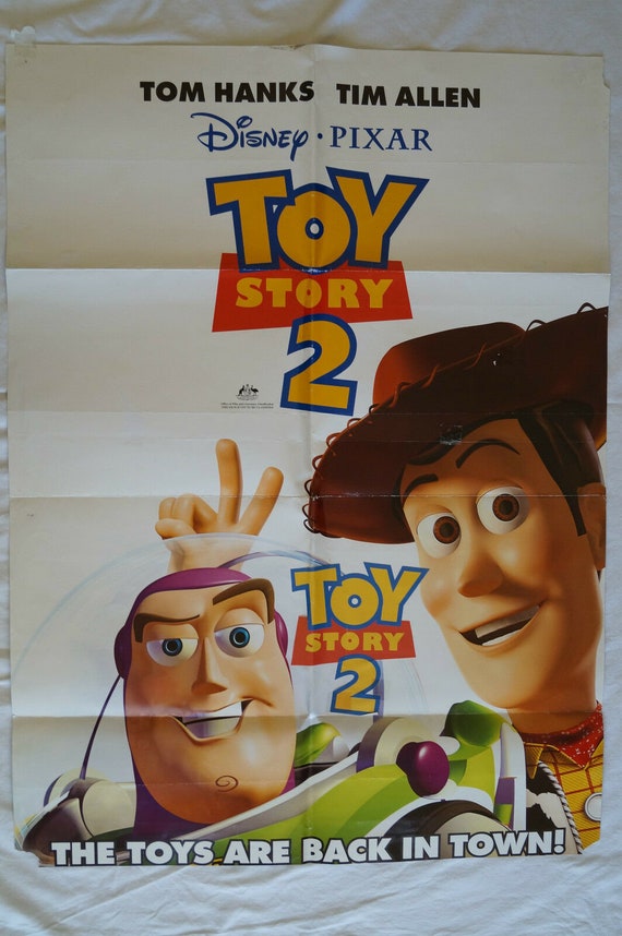 TOY STORY 2 - Rare and Collectable - Movie Poster - Etsy