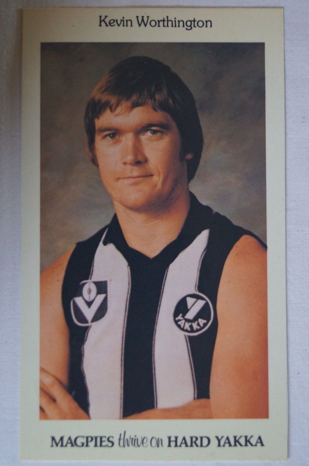 Collingwood Magpies AFLVFL Football Scarce Yakka Football Etsy