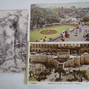 Australiana Scenery Lot of 3 Vintage Collectable Postcards