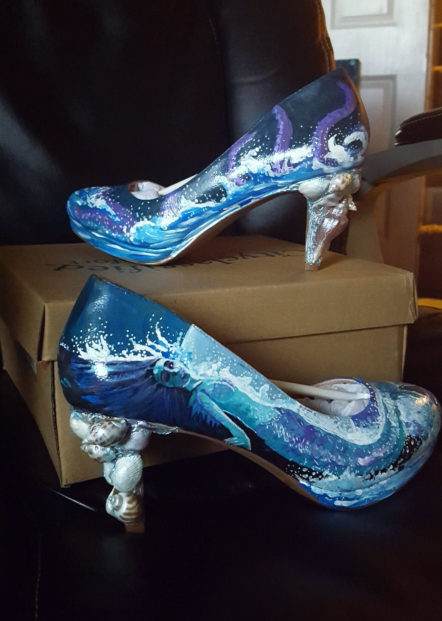 Mermaid Heels Etsy UK