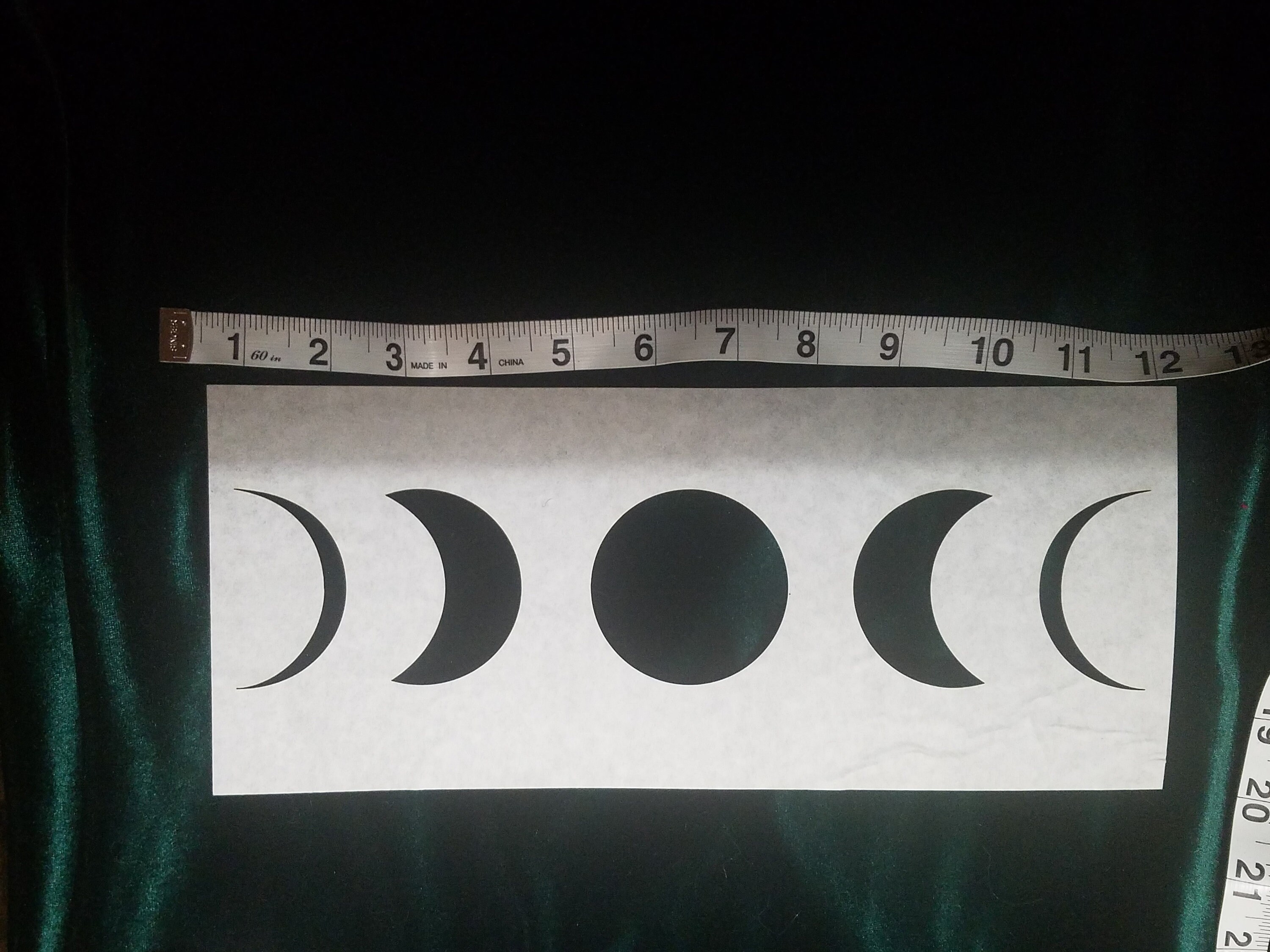 Moon Phases Stencil - Etsy
