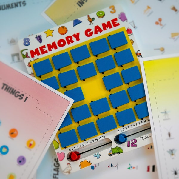 Memory Game CARDS (for Melissa & Doug only) DIGITAL DOWNLOAD only