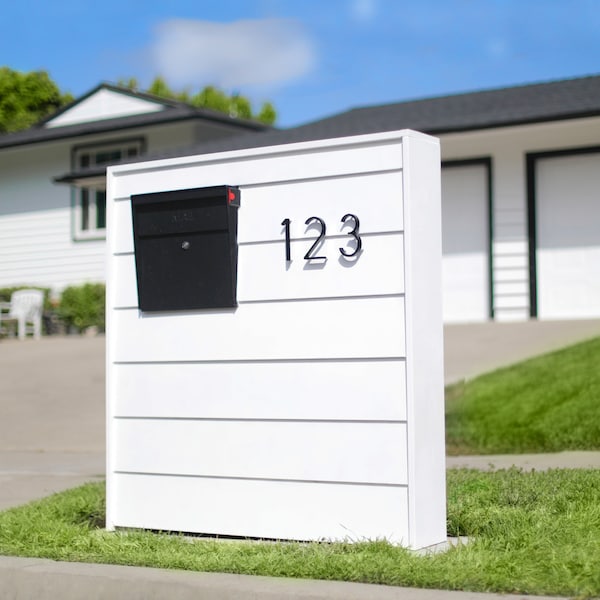 Mailbox Decal Farmhouse Etsy