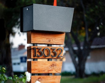 Mid Century Modern BLOCK Mailbox Instructions