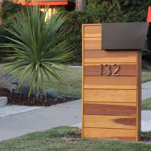 Modern Mid Century Mailbox Instructions