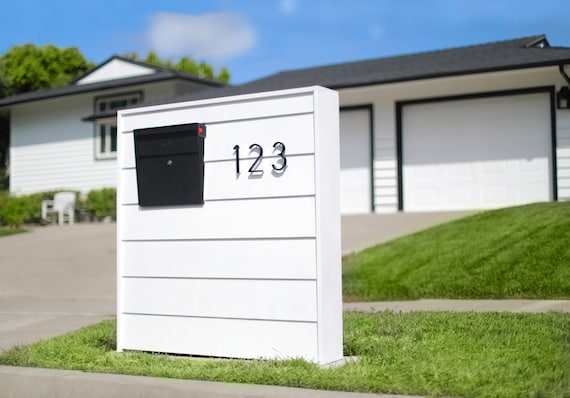 Modern Farmhouse Mailbox Instructions - Etsy