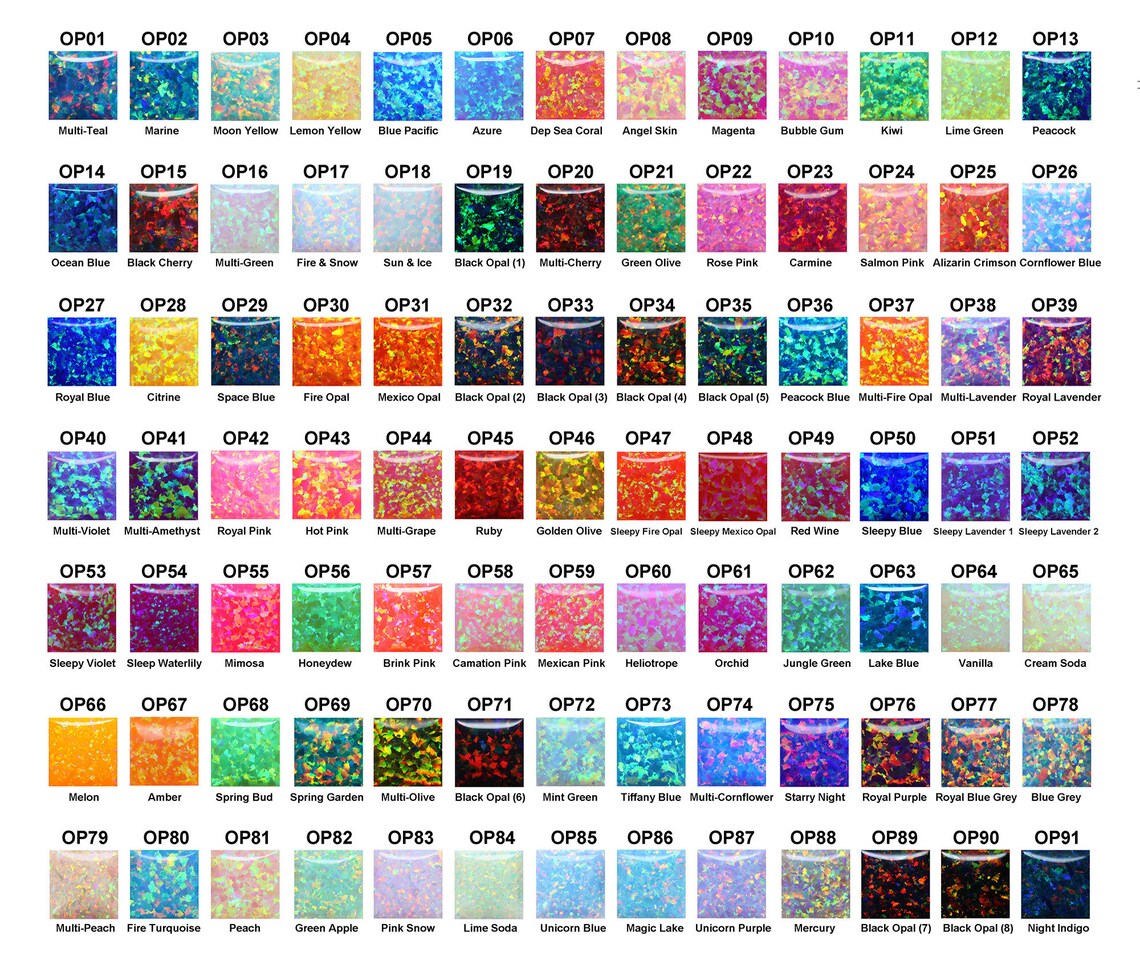 Bello Opal OP16 109g White Lab Created Grown Synthetic Opal Etsy