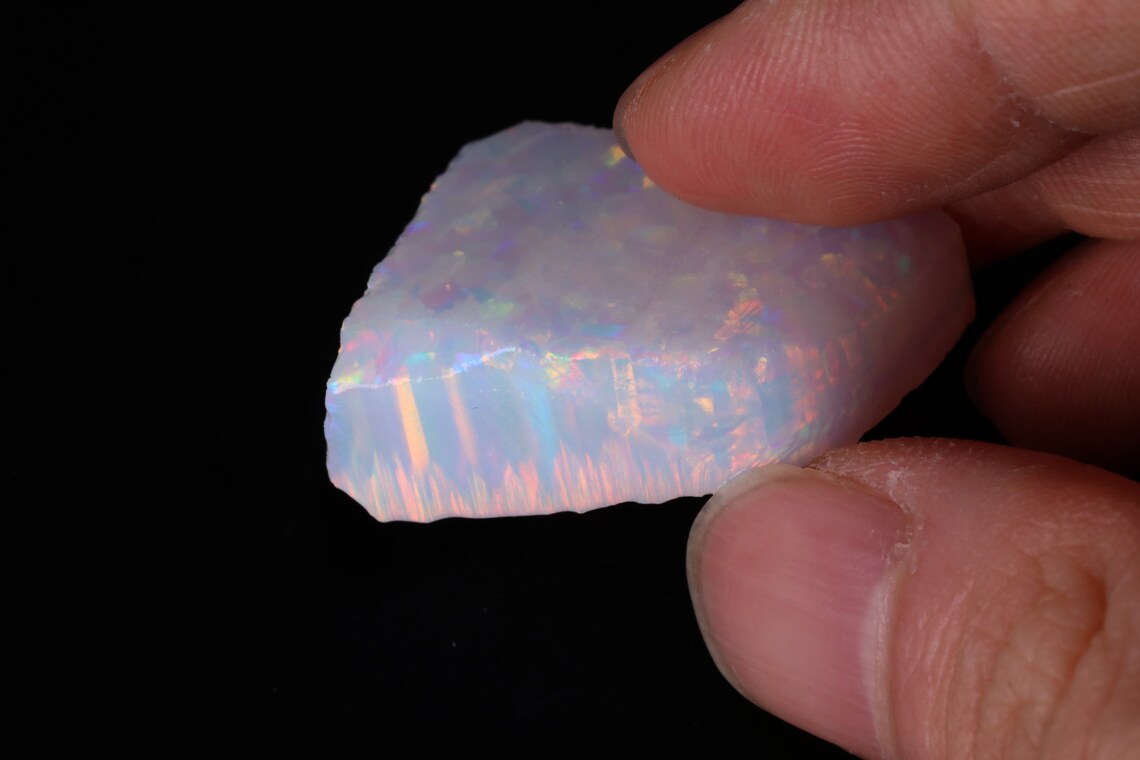Galaxy Opal OP704 10.6g Lab Grown Synthetic Opal resin free Etsy