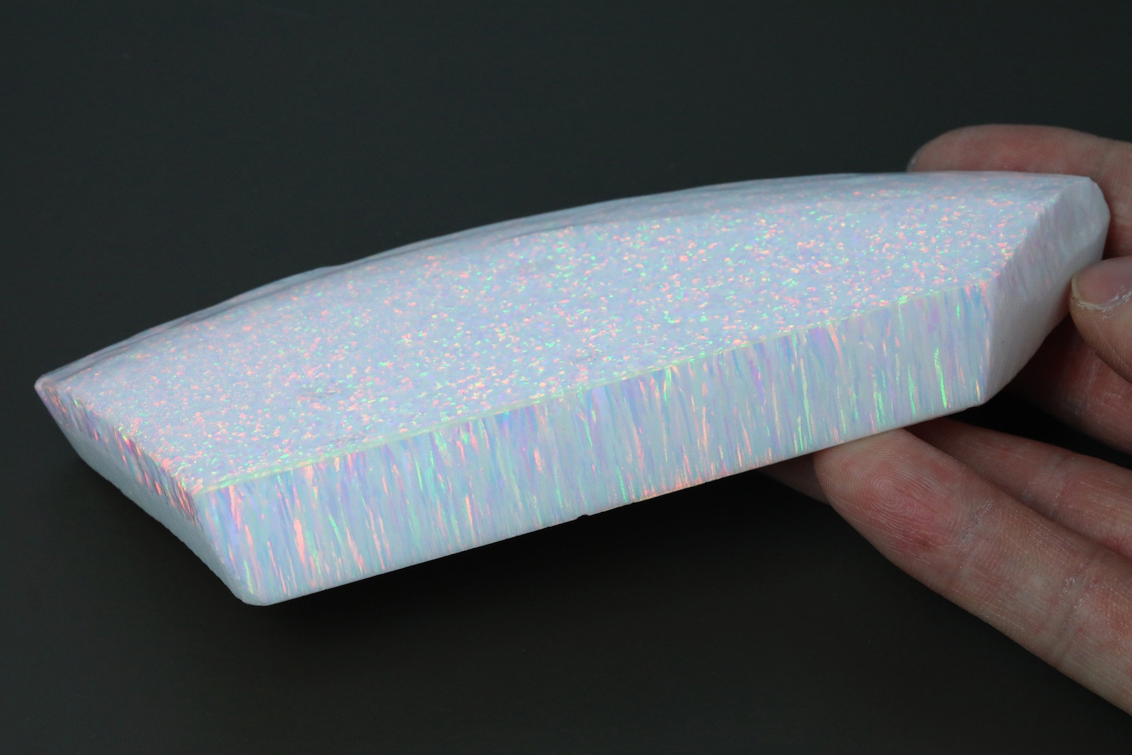 Bello Opal OP17 152g Lab Grown Synthetic Opal White Opal Etsy