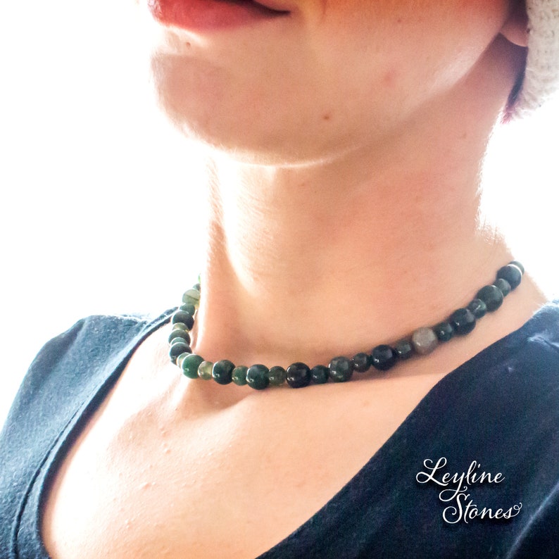 Golden-sheen Obsidian Choker