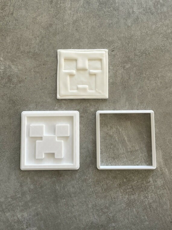 Minecraft Creeper Cookie Cutter | Etsy Australia
