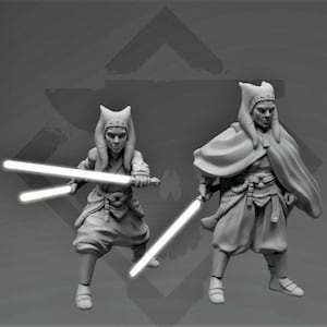 Righteous Sage Miniature - SW Legion Compatible (38-40mm tall) Resin 3D Print - Skullforge Studios