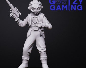 Alien Space Prophet - Mercenary Pose -  Single Miniature - SW Legion Compatible (38-40mm tall) Resin 3D Print - Gootzy Gaming