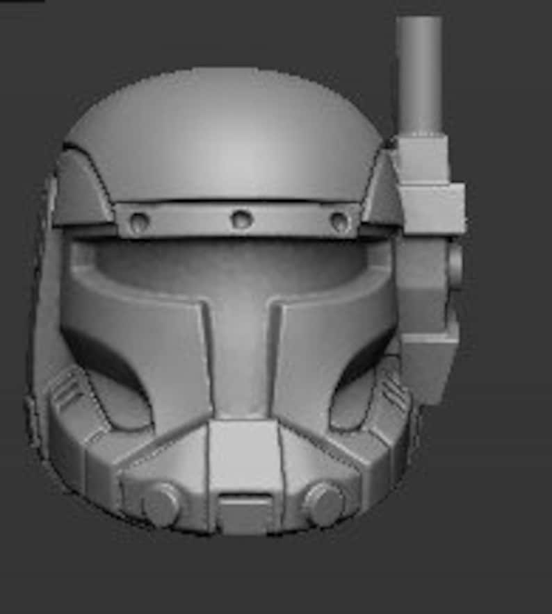 Clone Commando Coms Trooper Helmets X5 UNPAINTED Star Wars - Etsy