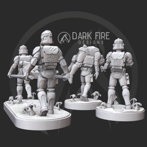 The Yeti Miniature - SW Legion Compatible Resin 3D Print