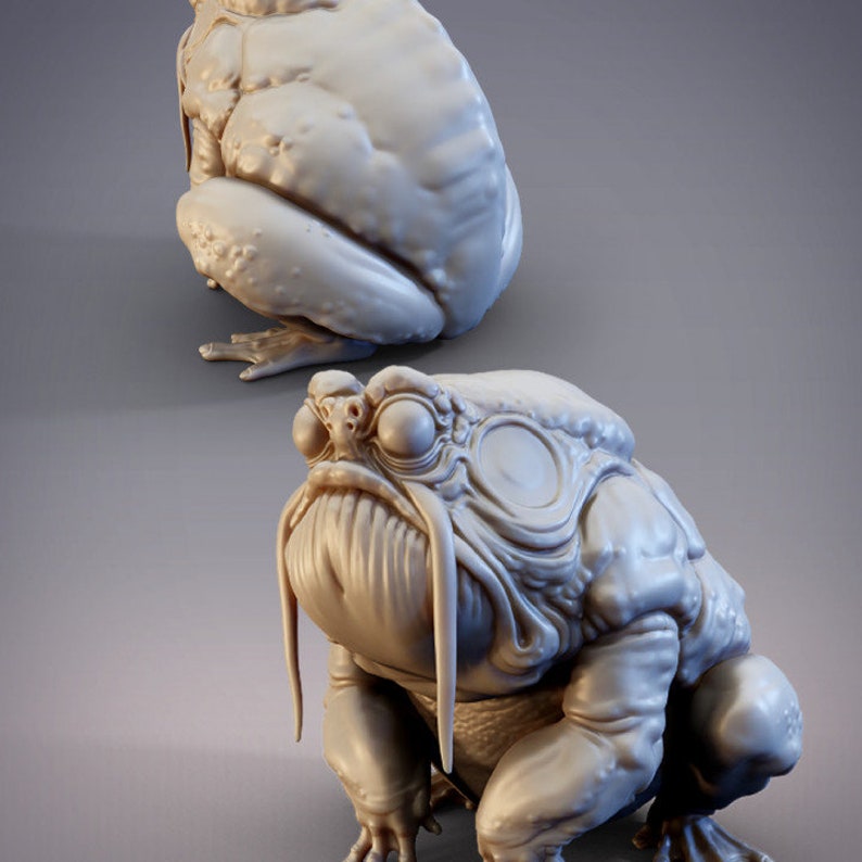 Numa No an Frog Monster Swamp Hermit Large Single Etsy