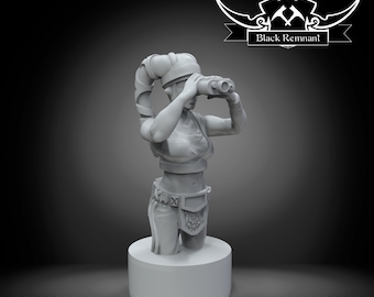 Mystical Star Corp Warrior (Tank Cockpit Ver.)- SW Legion Compatible Miniature (38-40mm tall) High Quality 8k Resin 3D Print - Black Remnant