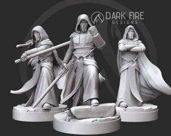 Dark Power Lord Miniature - SW Legion Compatible (38-40mm tall) Resin 3D Print - Dark Fire Designs