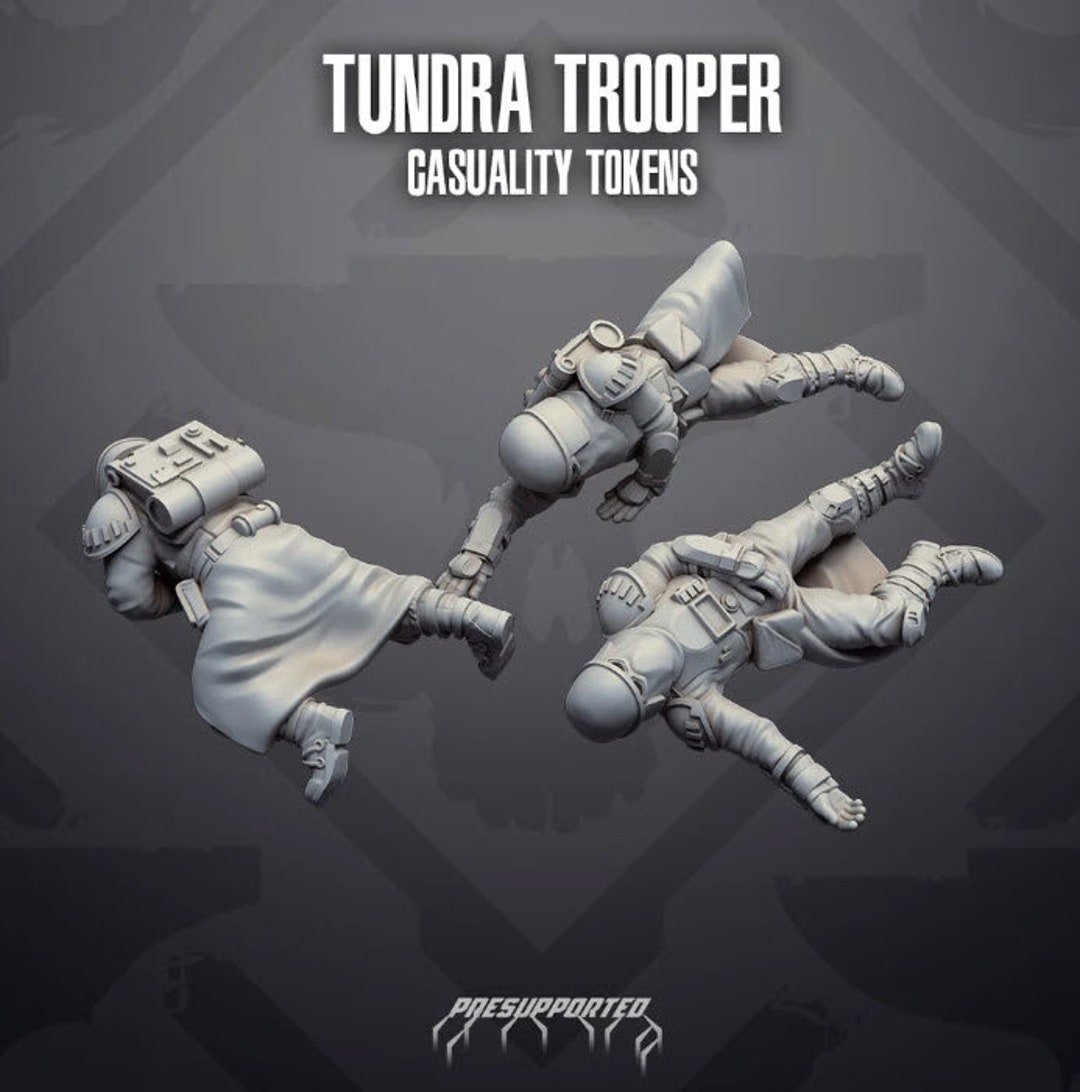 Defeated Authority Snow Tundra Troopers SW Legion Compatible Etsy 日本