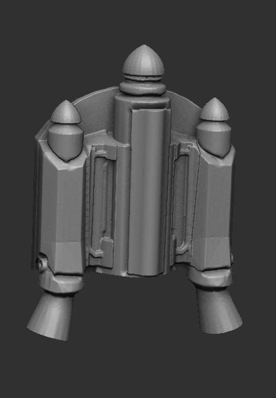 Jetpack Rotor Bits Standard Jetpack 5 Bits Pack SW Legion Compatible Resin 3D Print Dark ...