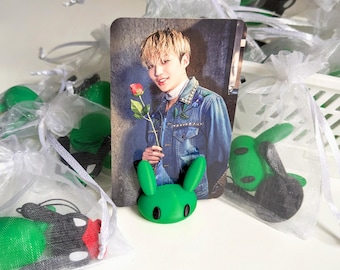 Tarjeta fotográfica de conejito Matoki / B.A.P