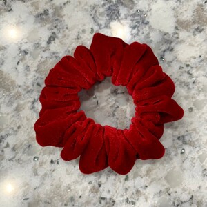 Red Velvet Scrunchies