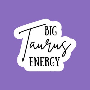 Zodiac sign sticker // Select your Sign Astrology // Horoscope