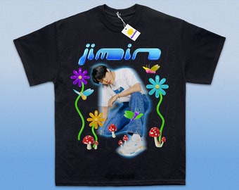 Jimin Y2K Vintage Style Shirt; Smeraldo Garden Marching Band Shirt; Jimin Shirt; Jimin Like Crazy Shirt; Jimin Muse; bangtan vintage shirt