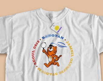 Bgtn Vintage Athletic Shirt; arirang shirt; graphic tee; retro graphic tee; k-pop vintage shirt; 80s retro shirt; bangtan vintage