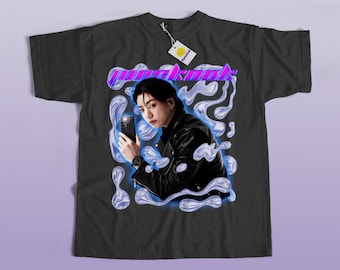 Jungkook Y2K Vintage Style Shirt; jungkook vintage shirt; jungkook graphic tee; kpop shirt; koocore; jungkook shirt; bangtan vintage shirt