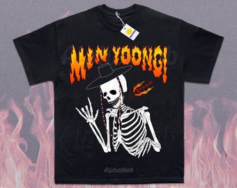 Suga Haegeum Shirt, Yoongi Vintage Fire Shirt, Suga Rock Shirt, Agust D Shirt, Suga Vintage Shirt, suga concert shirt, yoongi tour shirt