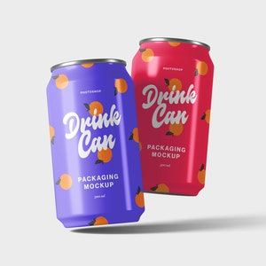 Drink Can Mockups