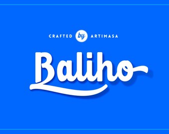 Baliho Script Font