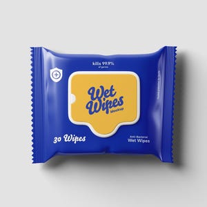 Wet Wipes Mockups
