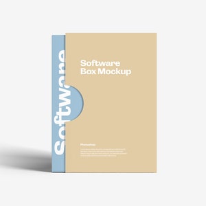 Software Box Mockups