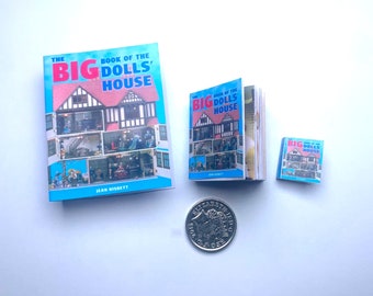 Miniature In Scala Per Casa Delle Bambole | Libri In Miniatura Biff Chip Kipper Fatti A Mano